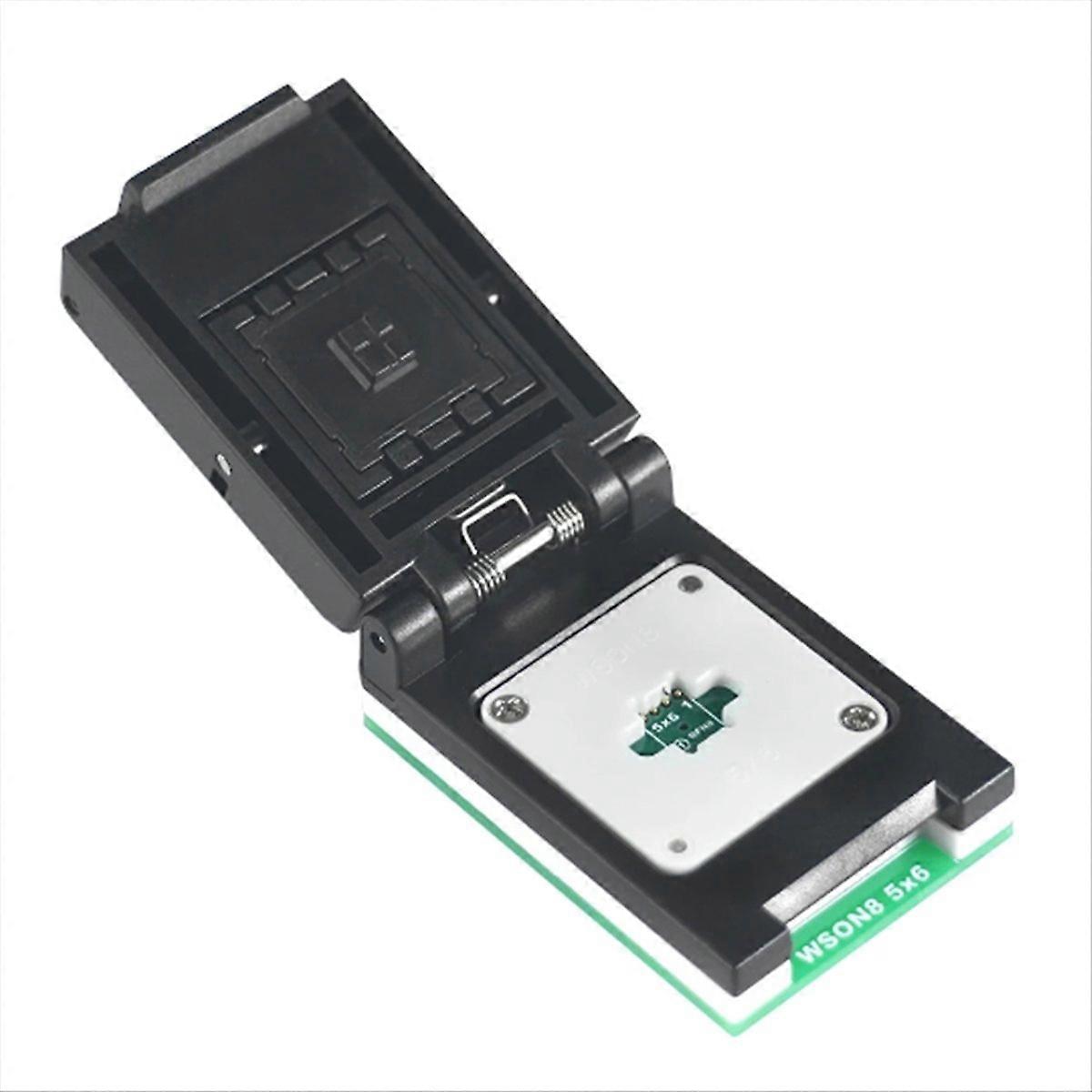 QFN8 WSON8 DFN8 5x6/6x8 IC Socket Adapter for SPI NAND NOR Flash (A)