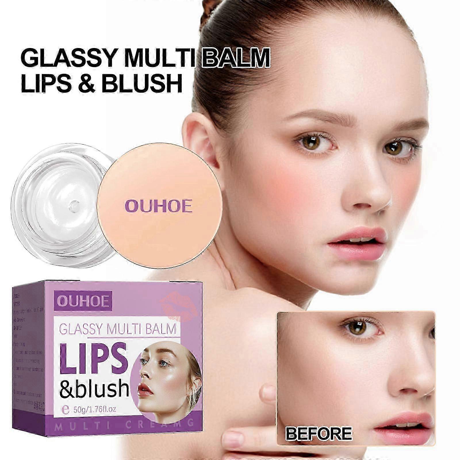 MultiPurpose Red Lip Cream  Hydrating, Waterproof, Nourishing for Lips  Cheeks