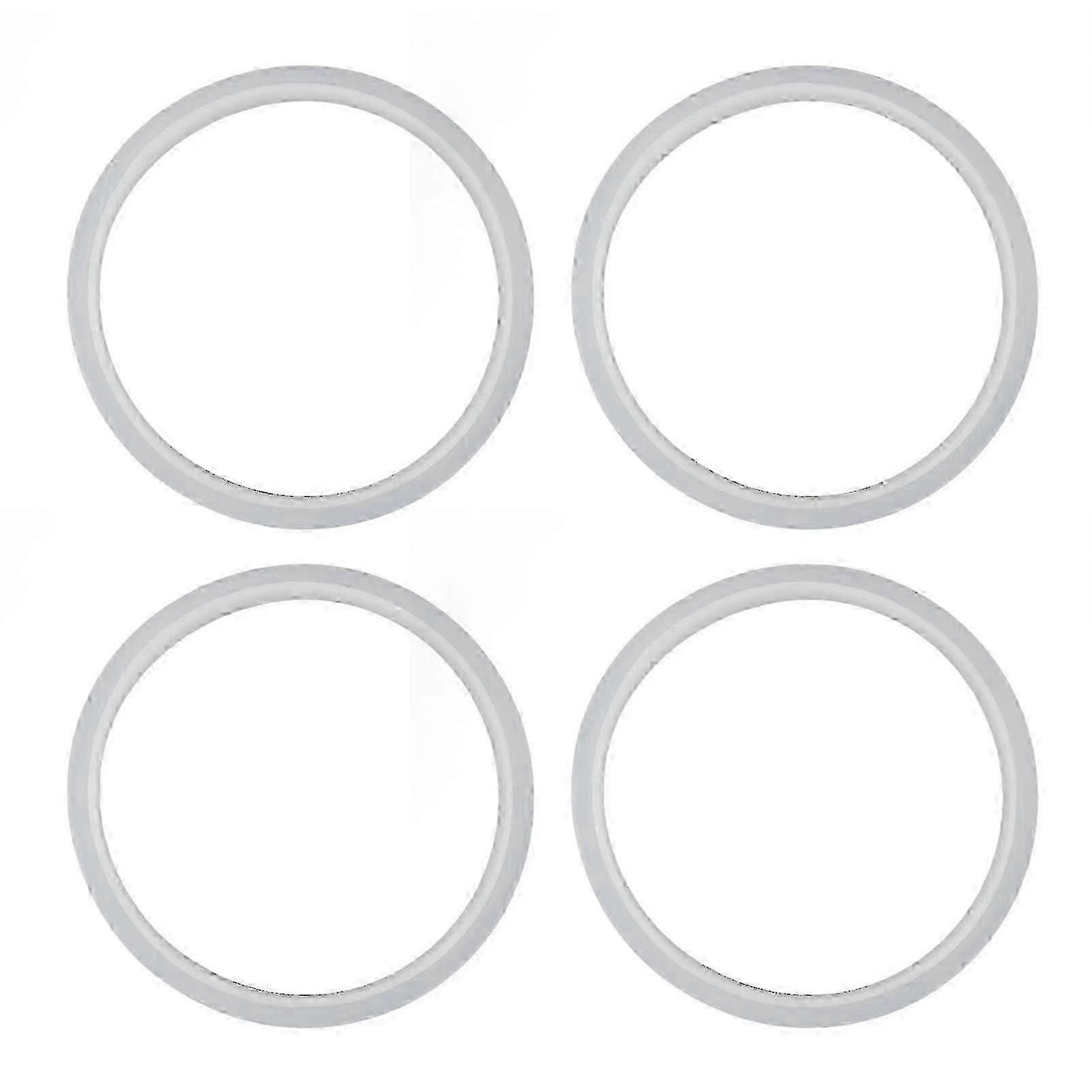 4 قطع من حلقات الختم المصنوعة من السيليكون المقاوم للحرارة لمحاكي تقطير المياه، قطع غيار بديلة 4 لتر