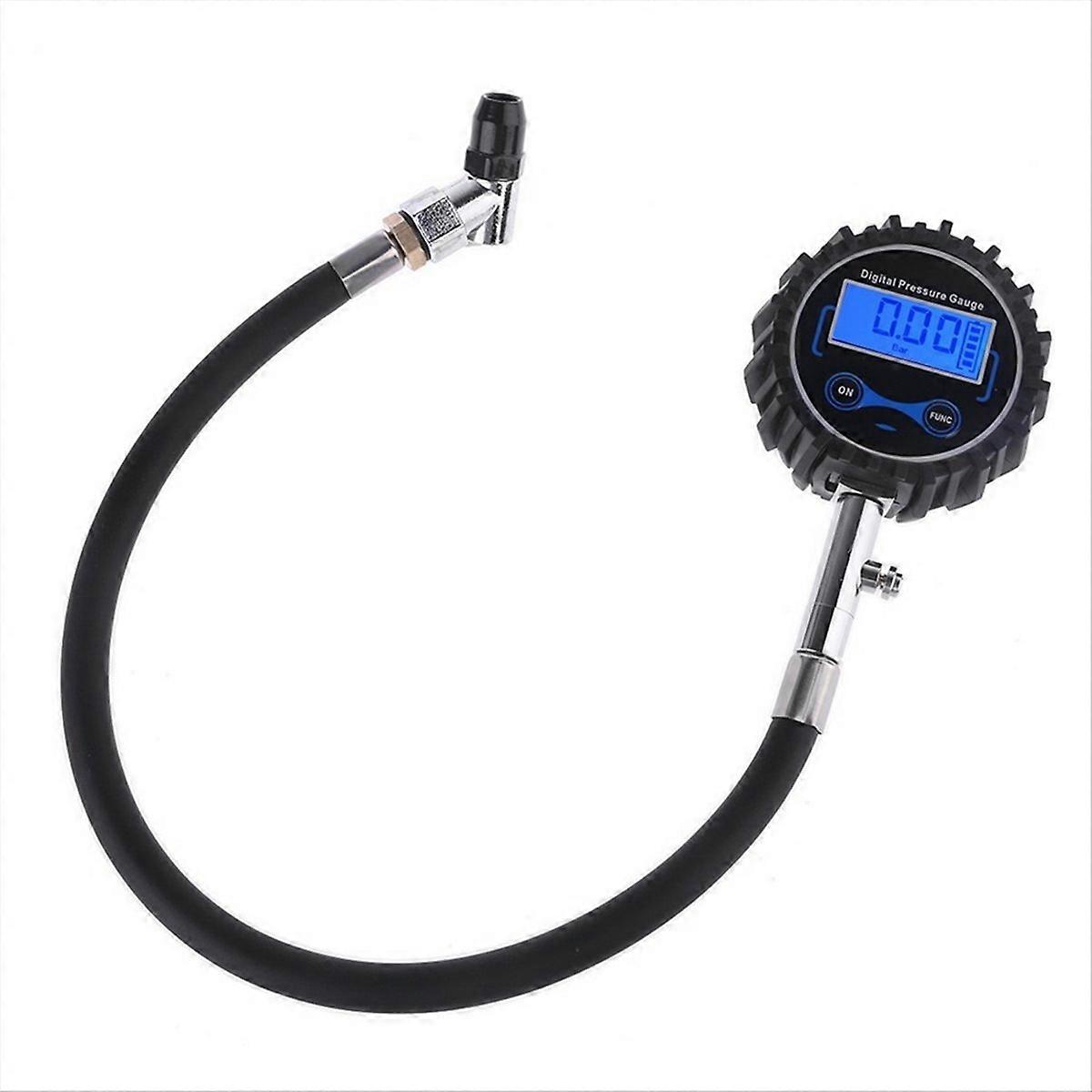 3-200PSI Tire Pressure Gauge LCD Display Digital Tire Tester