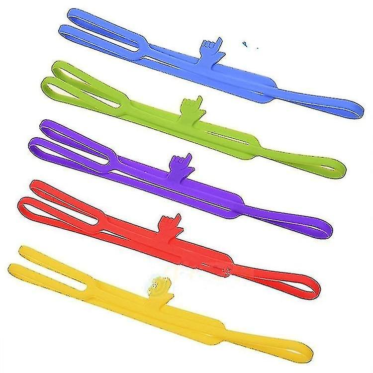 Cute Silicone Finger Pointing Bookmark