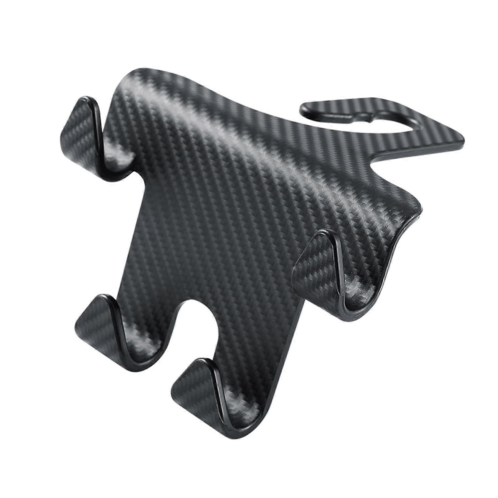 Car Headrest Hook with Phone Holder, 2 in 1 Design, Strong Load Capacity, Tool Installation