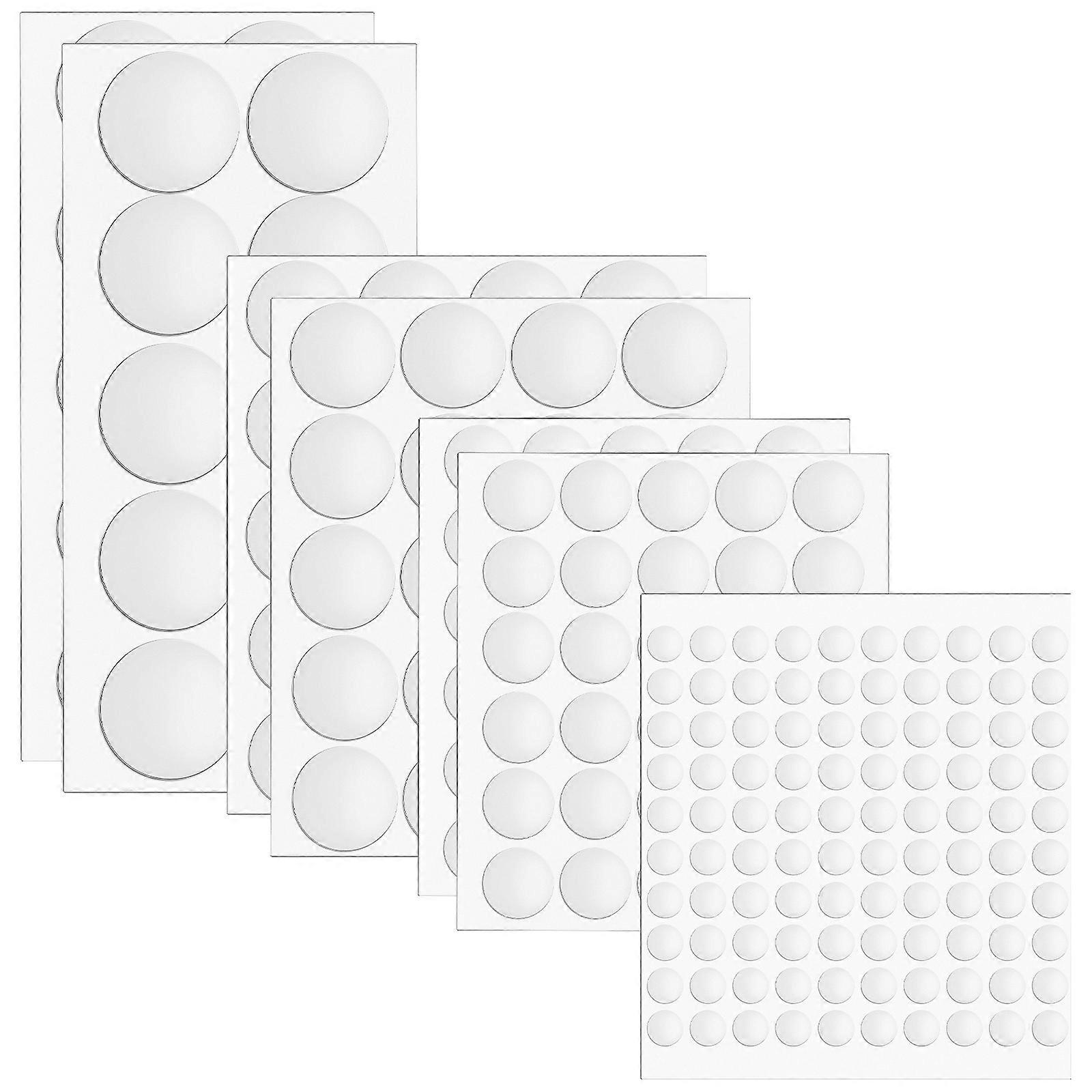 Acrylic Double Sided Adhesive Tape for Adhesive Use 204Pcs Removable Dots