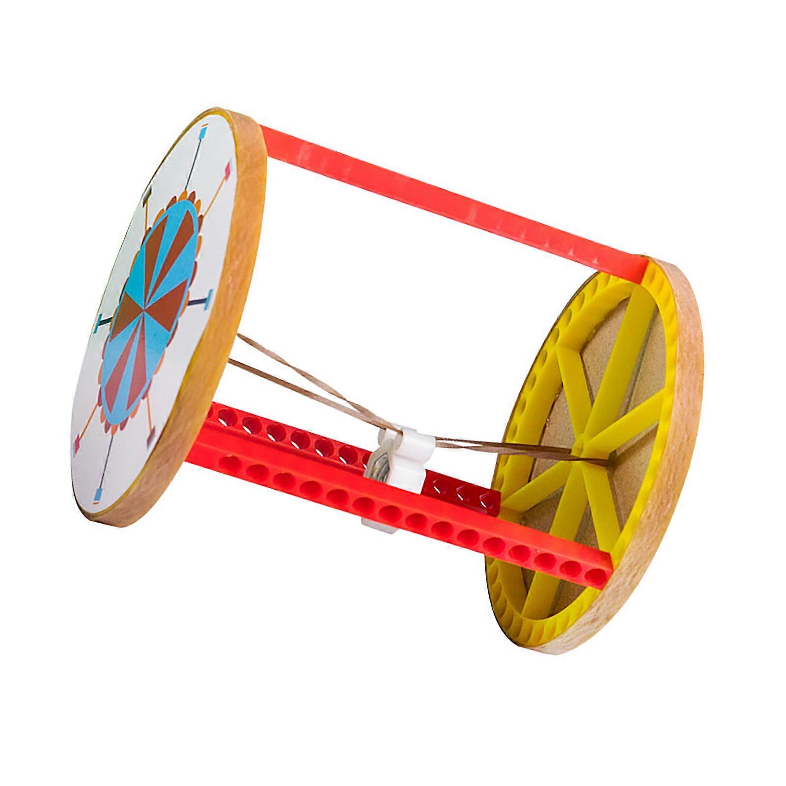 Interactive Rotating Car Assembly Educational Set for Kids Develops Problem Solving Abilities Technological Curiosity Multicolor