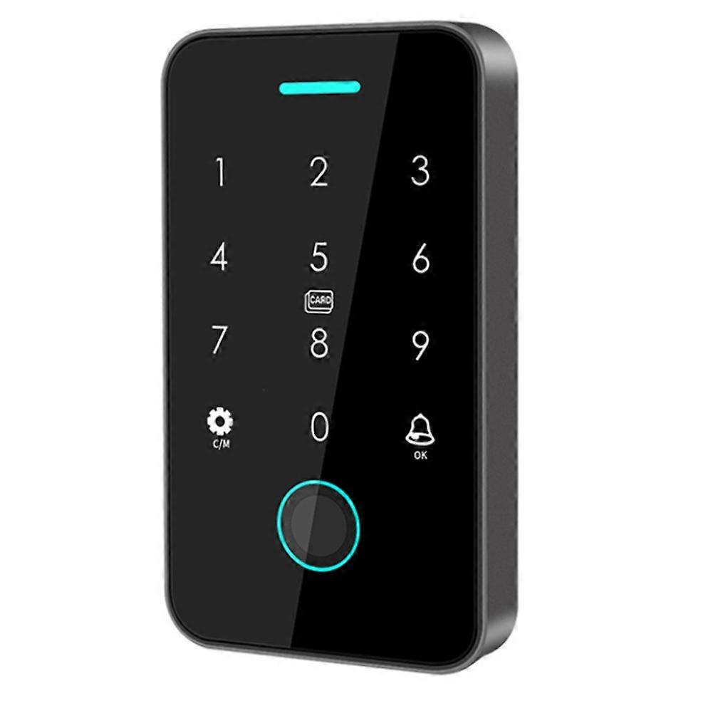Dual RFID 125Khz+13.56MHz NFC Tuya Outdoor Fingerprint Access Control Keypad IP67 Waterproof Biometrics Door Opener