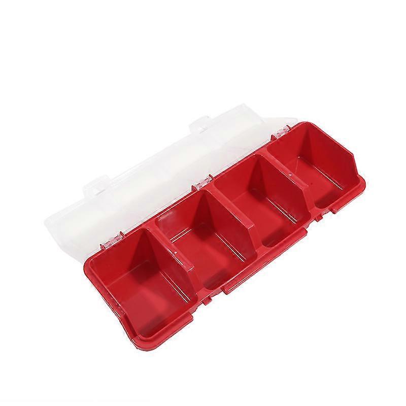 Plastic Tools Storage Box Bevel Connection with Cover Parts Screw Hardware Accessories Toolbox Case Components Sorting Tool