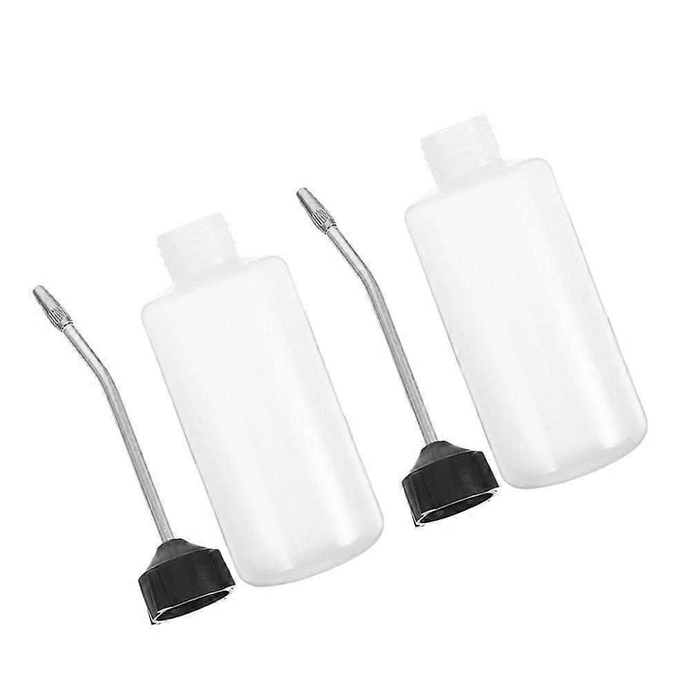 Sewing Machine Oil Squeeze Bottles for Efficient Oiling 2Pcs with Long Spout