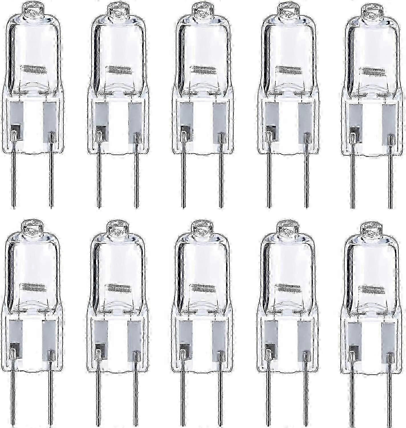 Halogen Light Bulbs 10pcs G6.35 12V 35W for Chandeliers