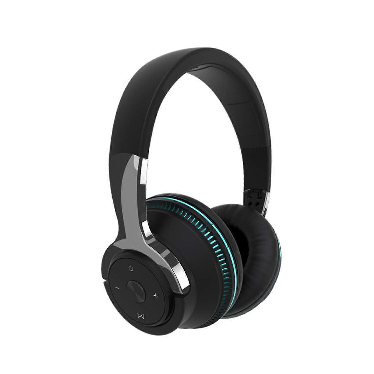 Wireless Gaming Headset For PC Laptop Phone OverEar Foldable Comfortable With Microphone