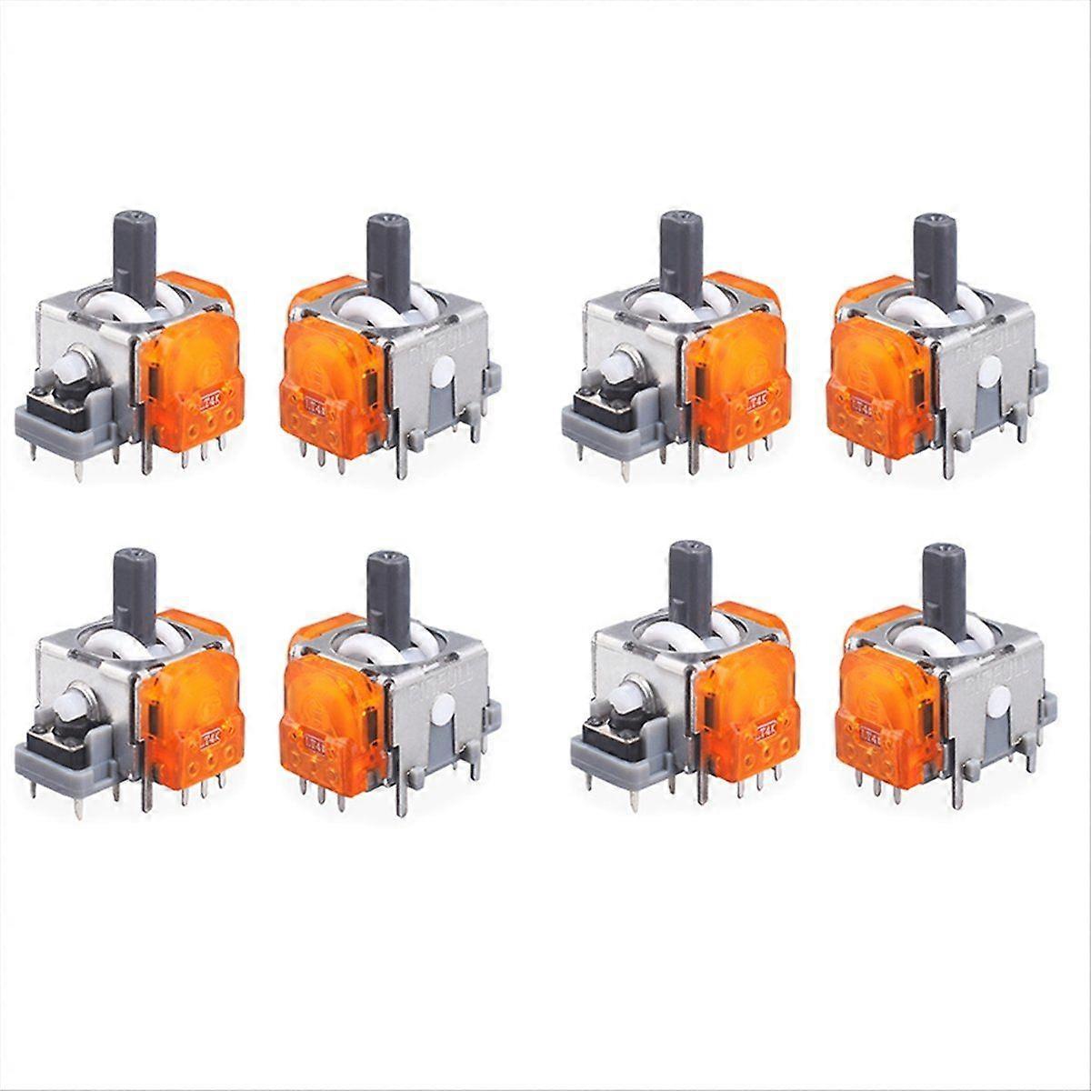 8Pcs for Controller TMR Electromagnetic Joystick Gamepad Thumb Stick 3D Analog Sensor Replacement R
