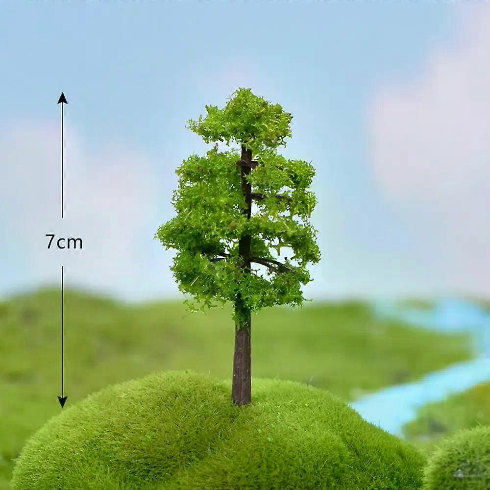 Rural Style Sakura Miniatures Durable Model Plastic Simulation Trees Landscape Vivid Garden