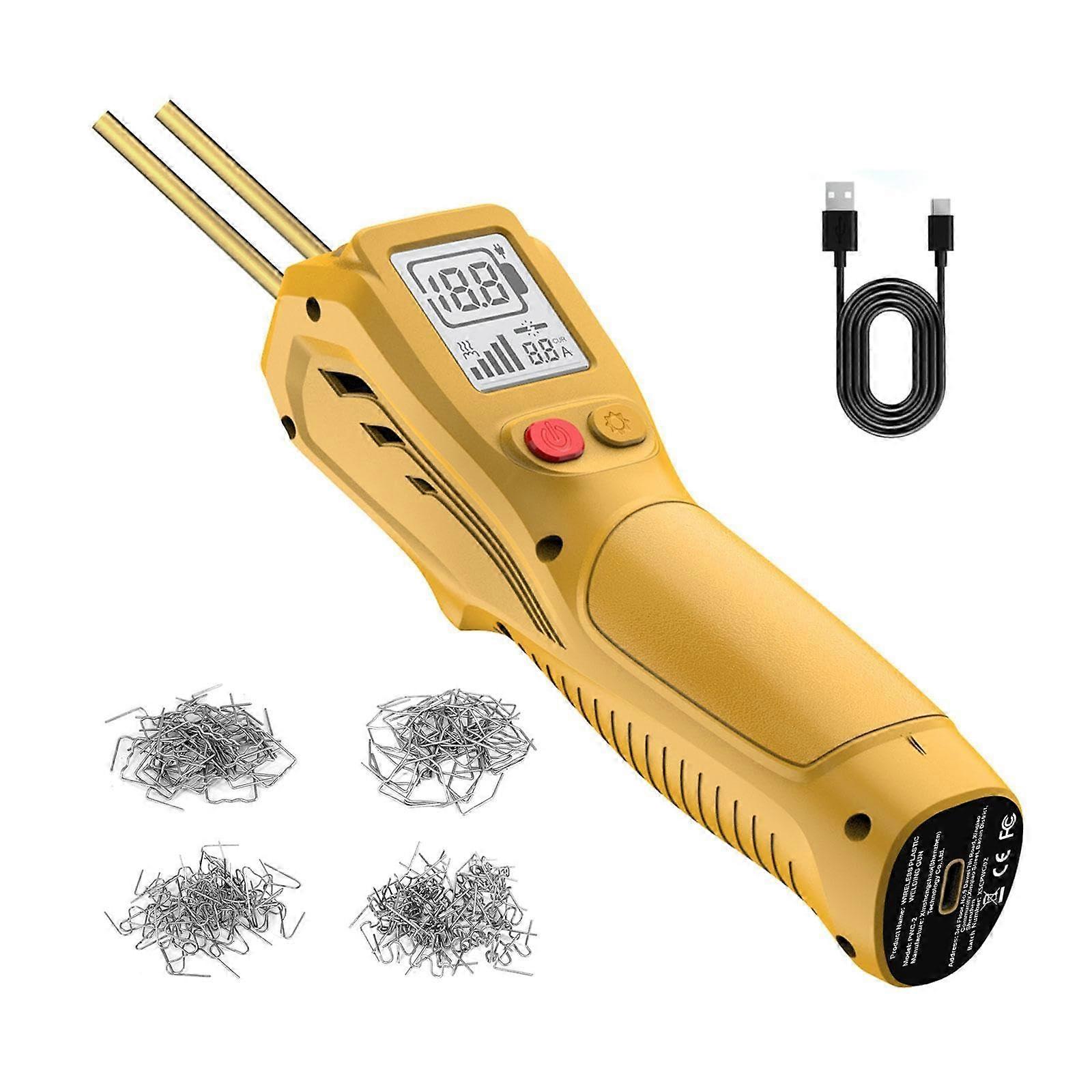 PP Welding Kit with 5in1 Welding Functions, Hot Stapler Plastic  Tool for Car and Home Use