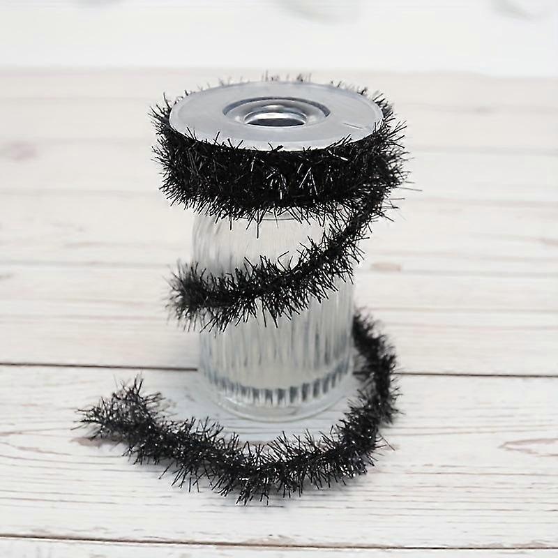 Bandes de laine color��es de no?l, n?ud papillon color��, fil m��tallique, d��corations de vacances, d��corations d'halloween et de no?l