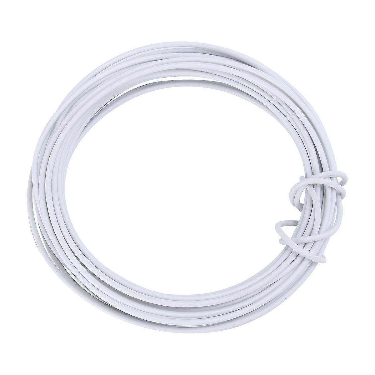 Climbing Frame Wire Flexible Iron Wire for Plant Support 2Pcs White