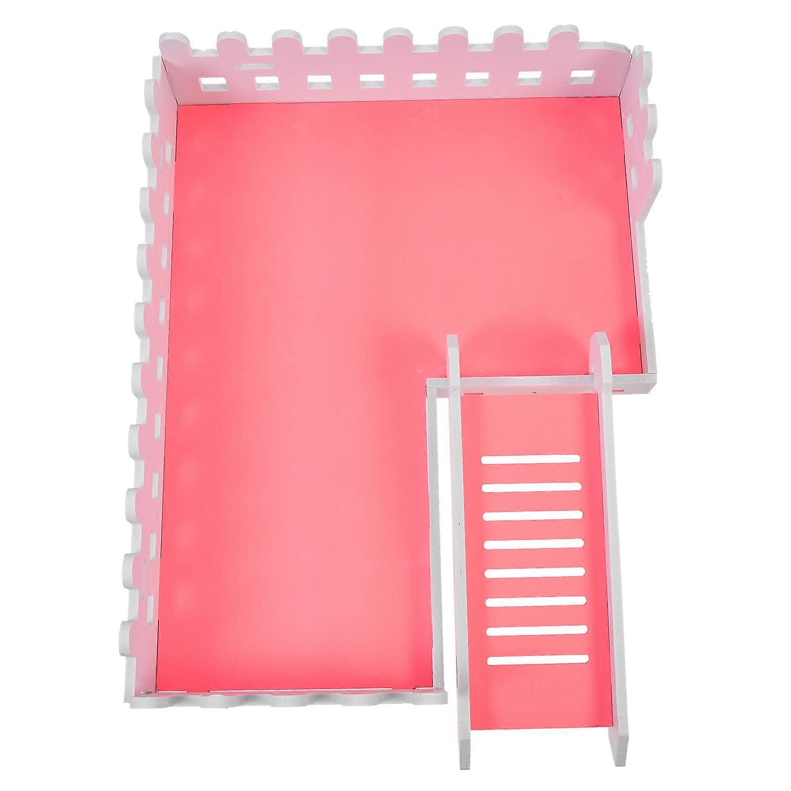 5Pcs Climbing Platform For Small Pets Such As Gerbils Indoor Playtime Rectangular Design