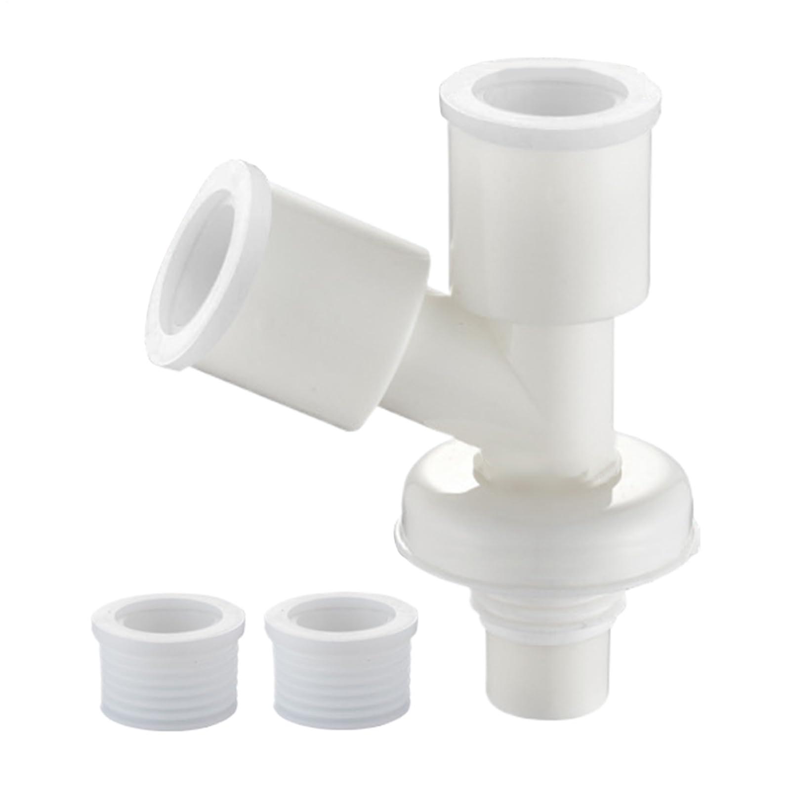 Universal Washing Machine Drain Hose Connector with OdorBlocking Design for Sink and Washer