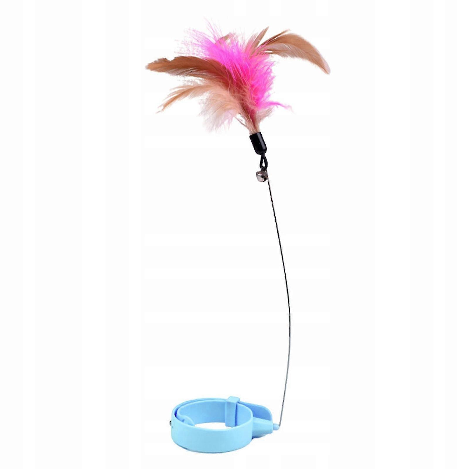 2026 Cat Rod Feather Collar With Lever Toy