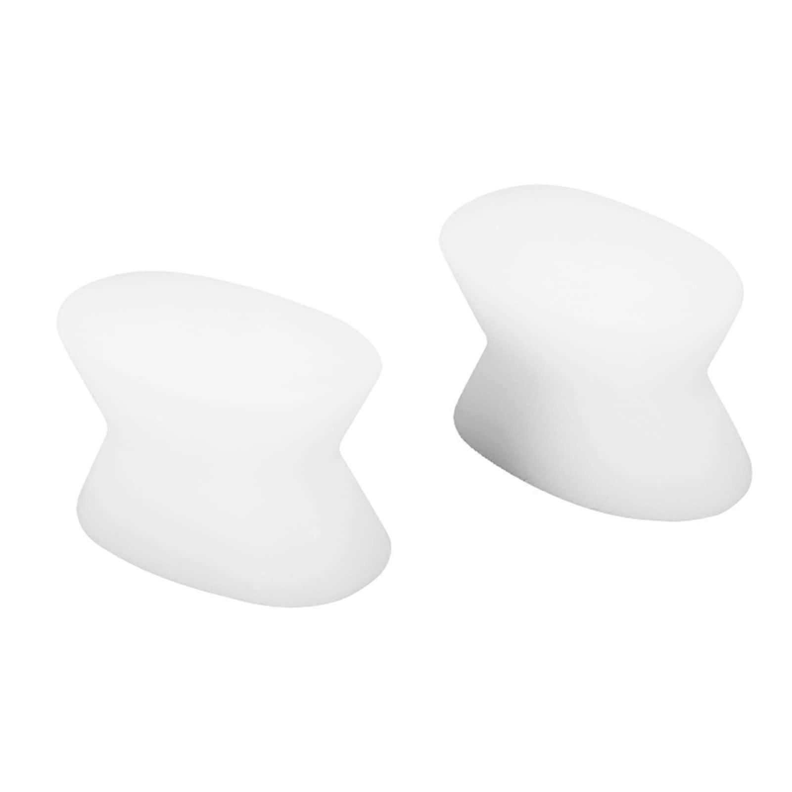Silicone Gel Toe Separator and Bunion Corrector for Alignment and Pressure Relief, 1 Pair