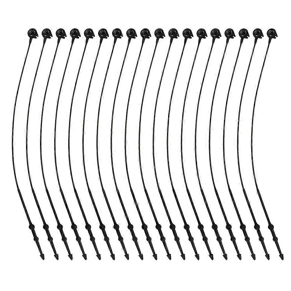 Clothing Tag Snap Locks for Fastening Use About 5000Pcs Black Plastic Loop Strings