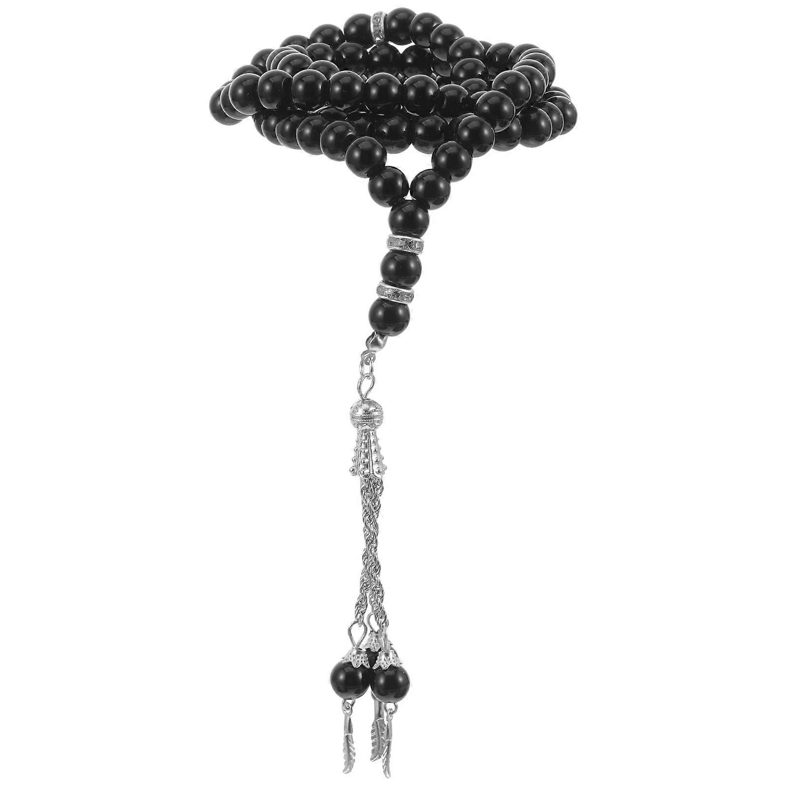 Beaded String Buddha Beads Chain Religious Bracelet Worship Supply