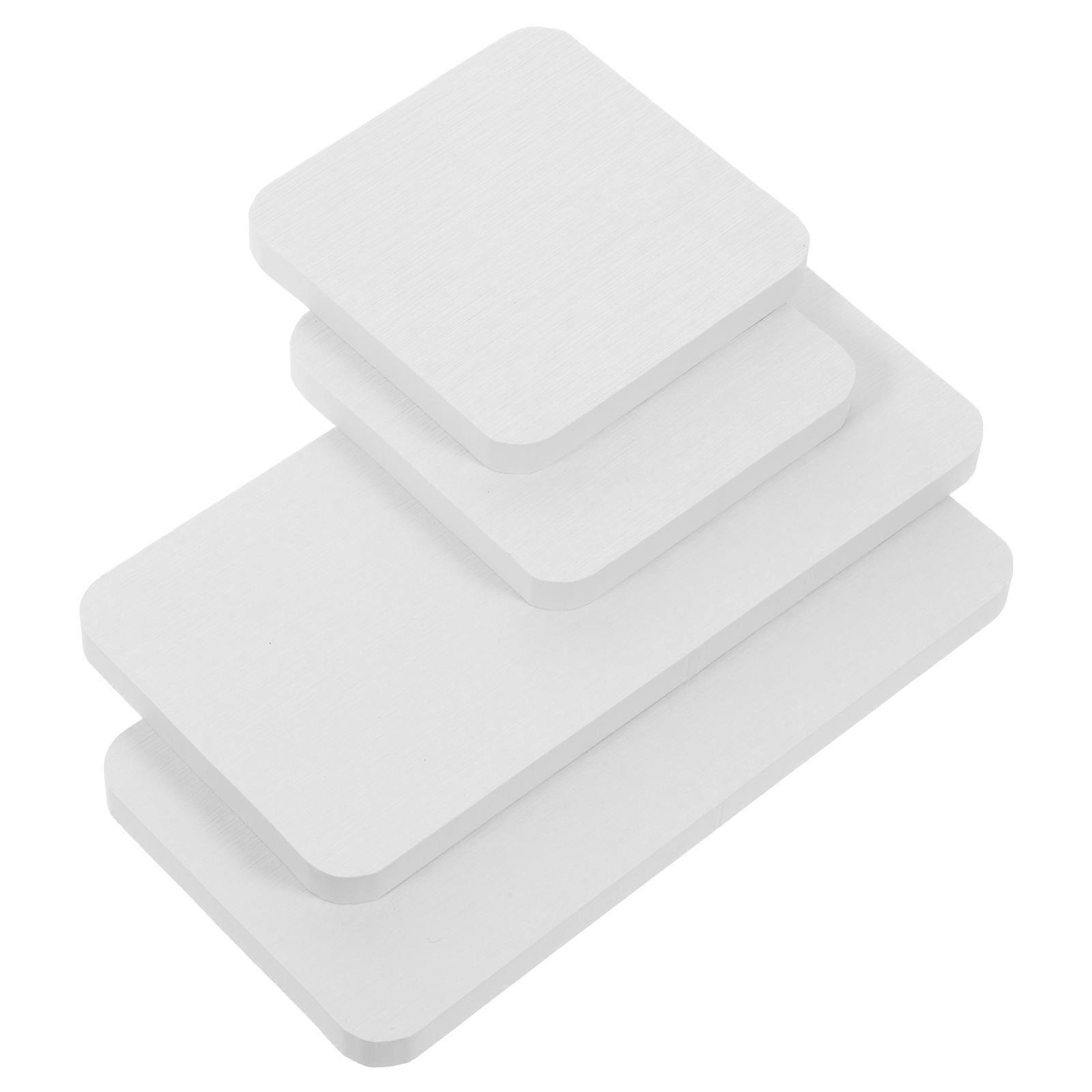 Diatomite Absorbent Soap Dish Coasters for Water Drying 8Pcs