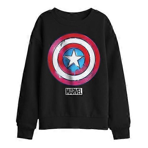 Captain America Childrens/Kids Drip Shield Sweatshirt