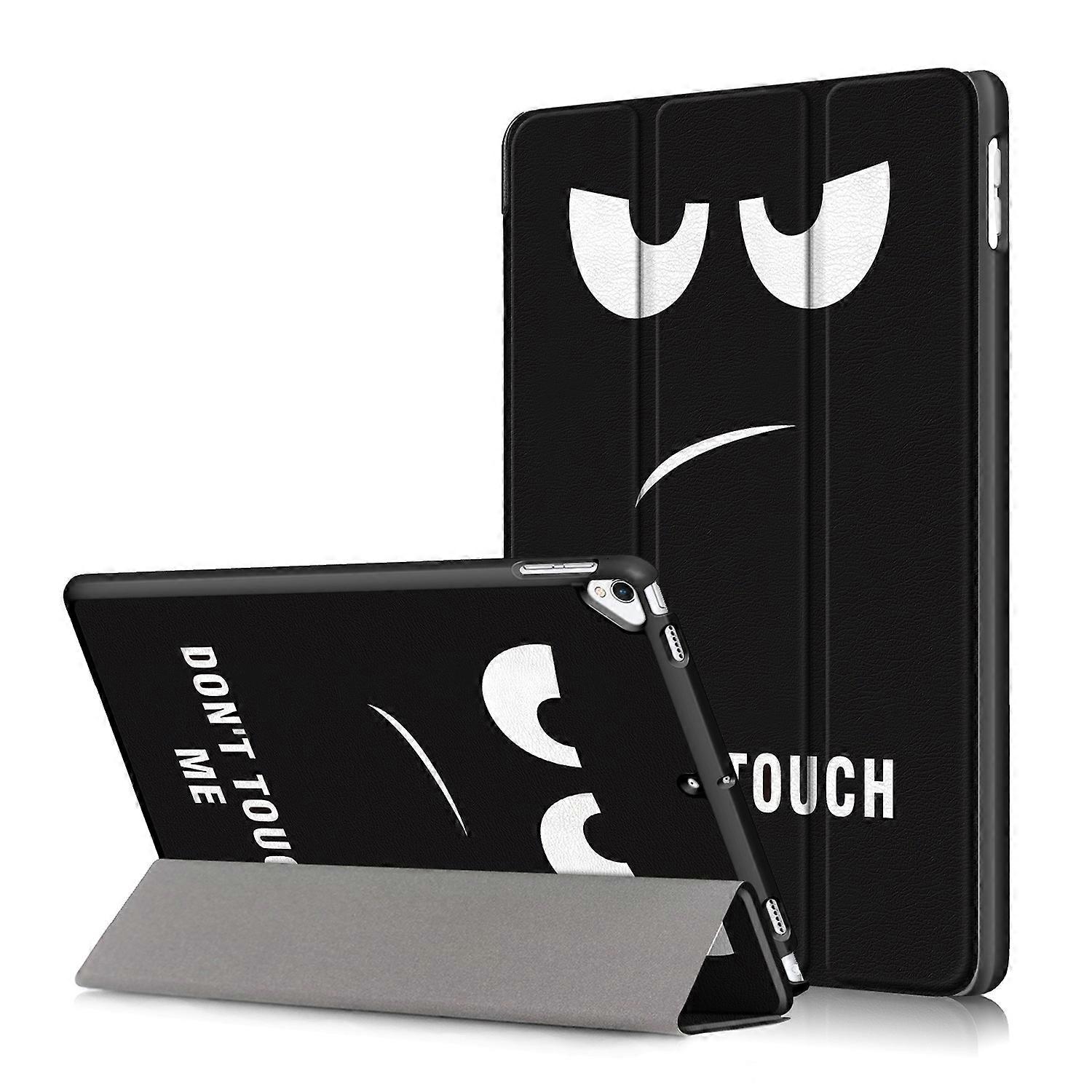 Pattern Printing PU Leather Smart Auto-Wake/Sleep Tri-fold Stand Tablet Shell for iPad 10.2 (2021)/(