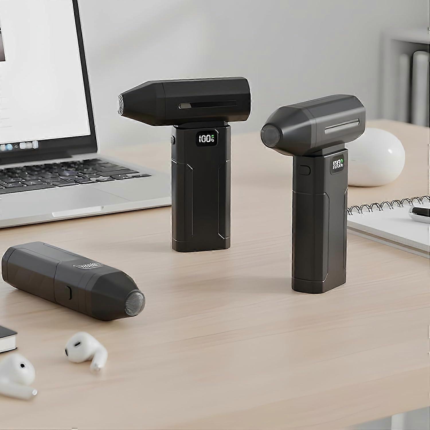 Compressed Air Duster with 6000mAh Battery, ThreeSpeed Cordless Cleaning for Computer, Keyboard, Car