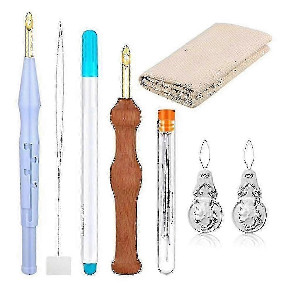 Craft Tufting Needle Kit with Adjustable Embroidery Tools for DIY
