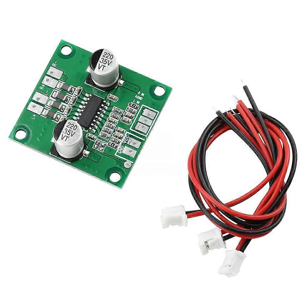 Digital Power Amplifier Module DC 7-25V Stereo Audio Amplifier Module 12V Power Amplifier Board 2x40W