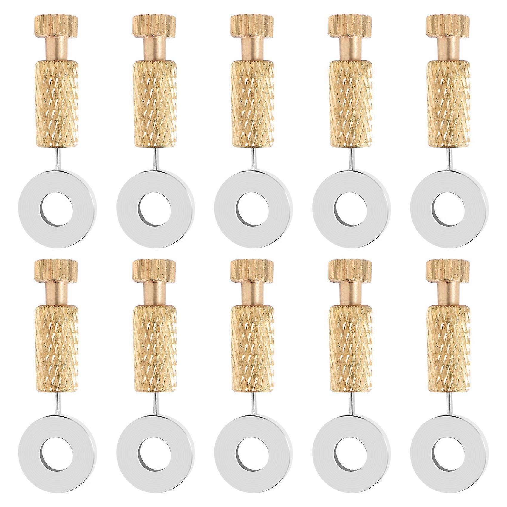 10Pcs DIY Tools Handmade Leather Goods Tools Suture Fixing Needle Leather Goods Fixed Needle Sparse Stitch