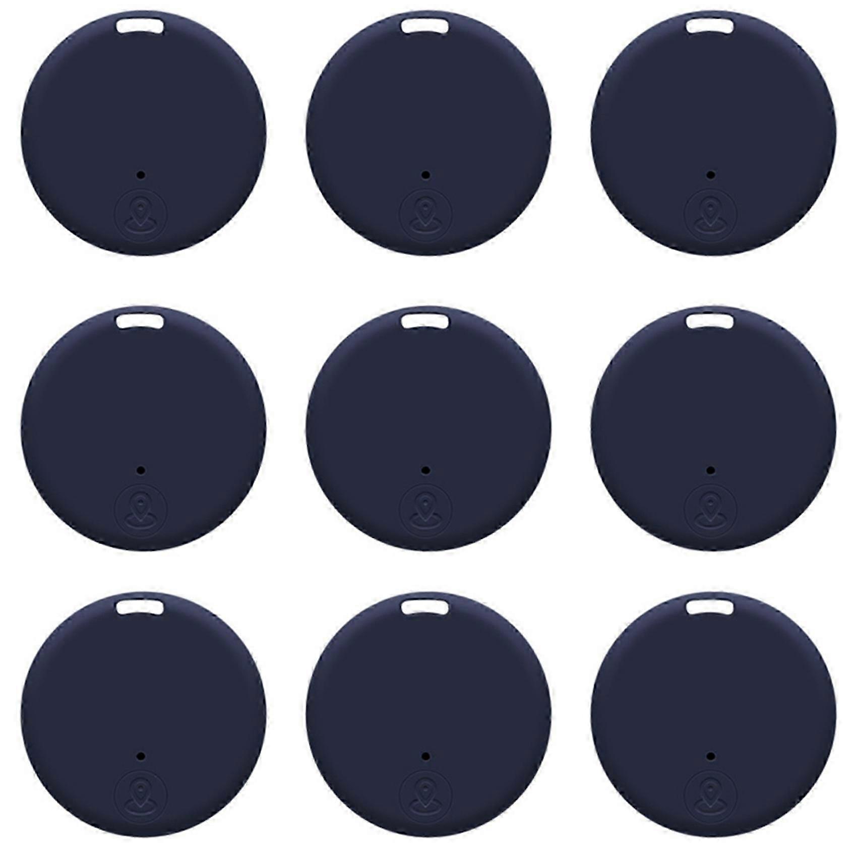 9 Pack GPS Tracker for Vehicles Key Finder GPS Tracker Mini GPS Tracker Pet GPS Tracker Navy Blue