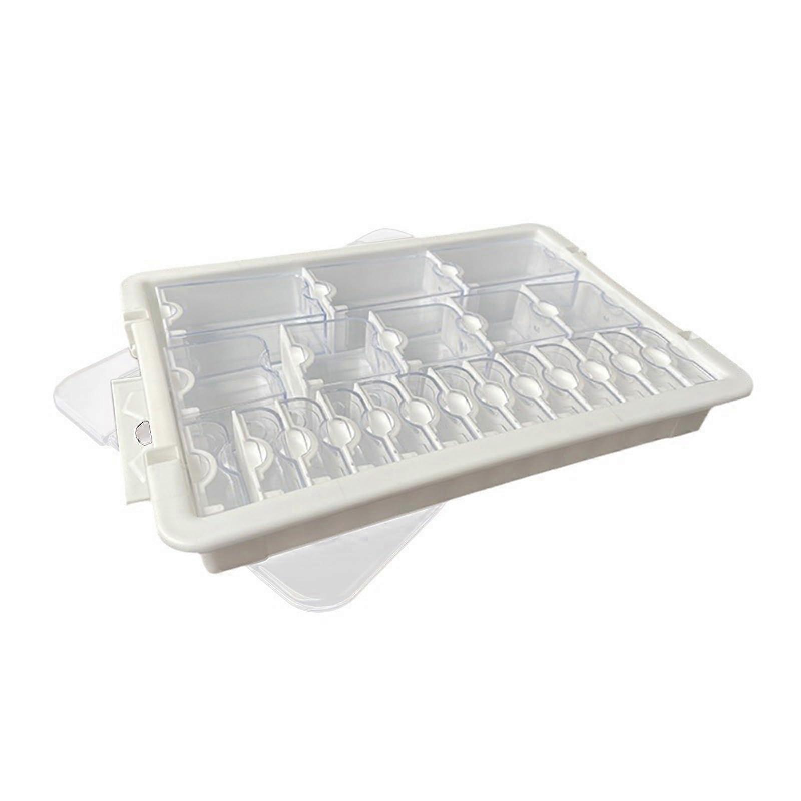 Bead Storage Box with MultiCompartment Design for Jewelry Making and Clear View Organization