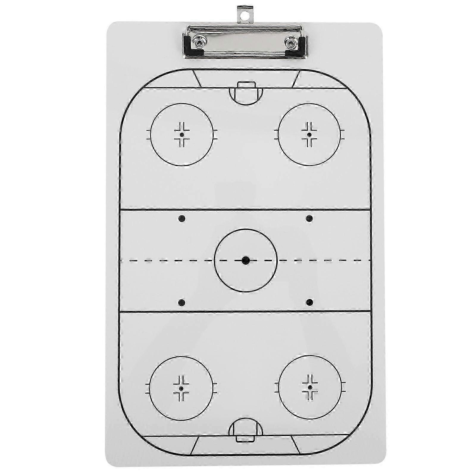 Portable Hockey Coaching Whiteboard with Markers
