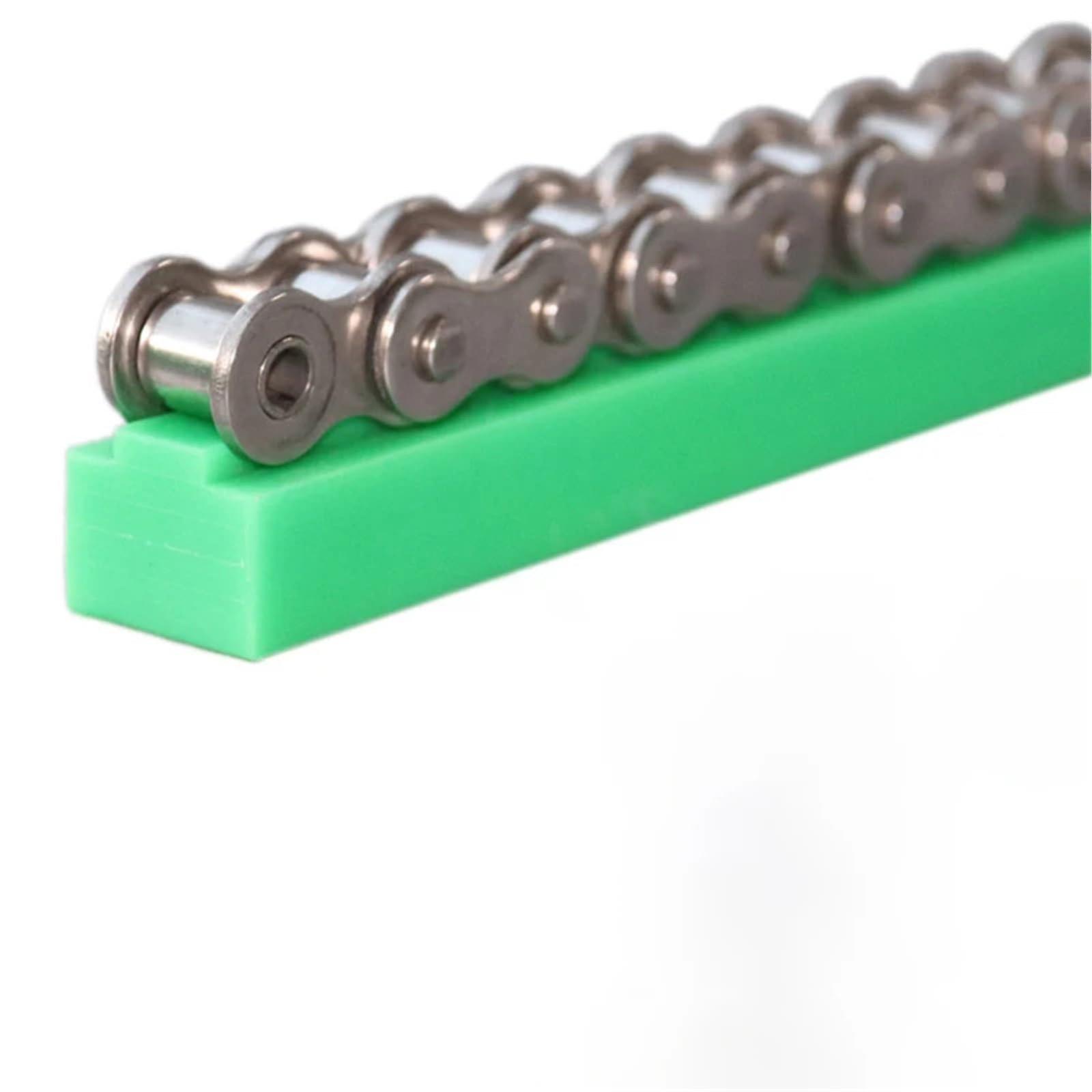 1 Meter 08B1 UPE Plastic Roller Chain Guide Track Bar for Precise Alignment and Noise Reduction