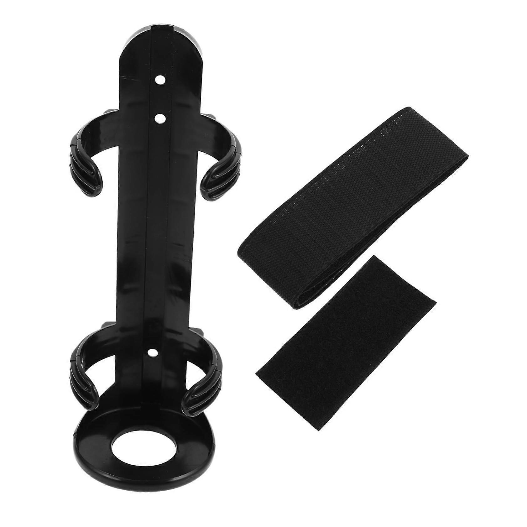 Heavy Duty Fire Extinguisher Mount with Adjustable Nylon Straps for Secure Vehicle or Wall Installation