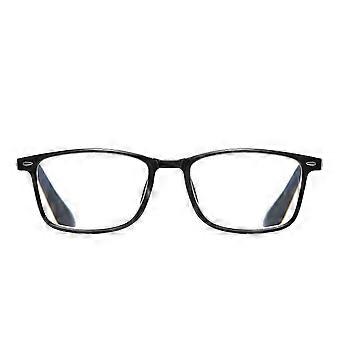 Lesebrille +2,5-fache Vergrößerung, Blaulichtfilter, Anti-Ermüdungs-Effekt, leicht, schwarzer Rahmen