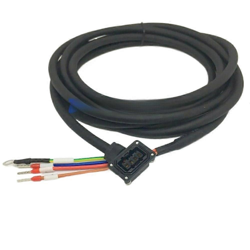 Servo Motor Power Cord 2m MRPWS1CBL2MA2H Replacement, Direct Compatibility for CNC
