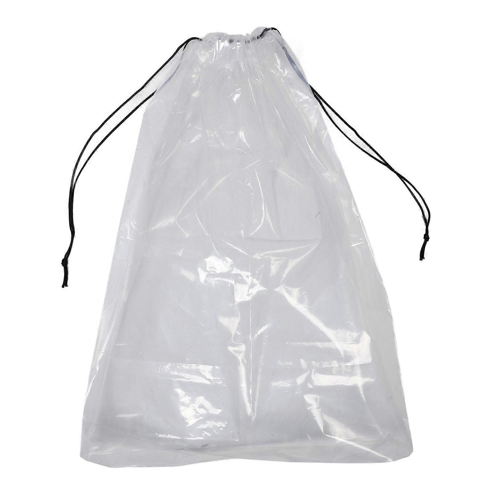 Drawstring Bags Clear String Bag for Storage Use Transparent