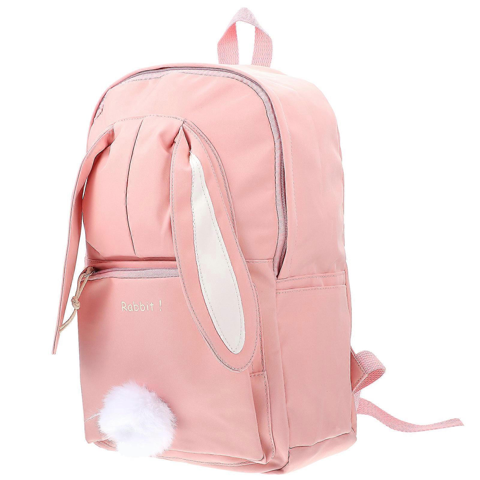 Rabbit Backpack Shoulder Bag for Storage Use Nylon Material 1Pcs Pack