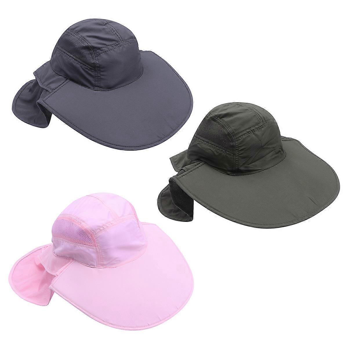 Sun Protection Hat Practical Outdoor Activities Cap for Wearing Green