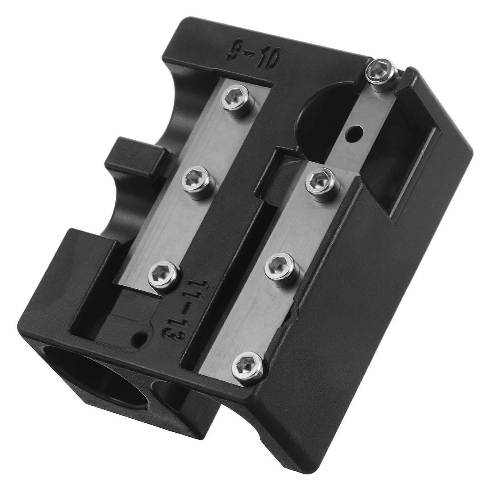 Billiard Cue Tip Repair Tool for Portable Use 2Pcs Kit for Pool Maintenance