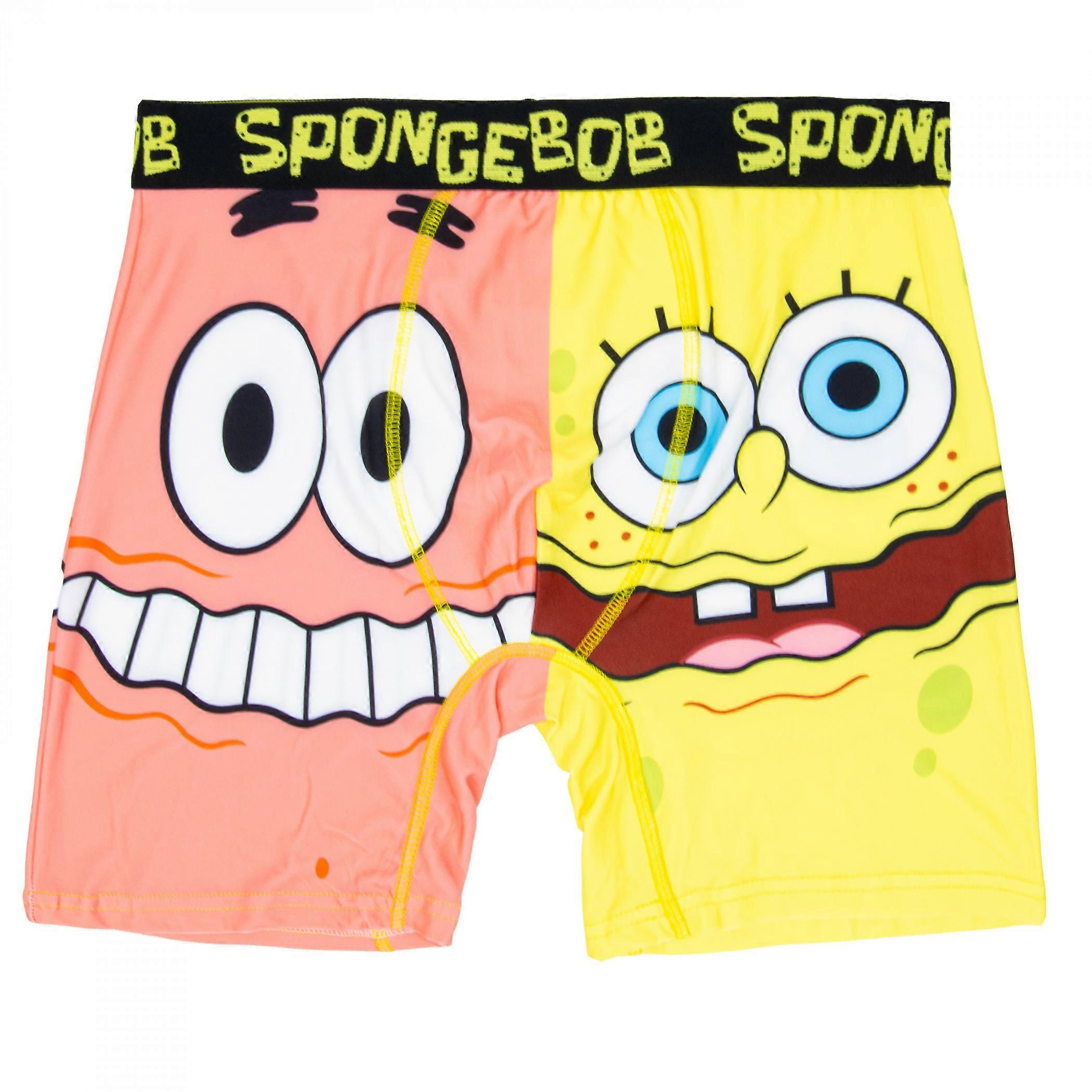 SpongeBob SquarePants and Patrick Split Boxer Briefs