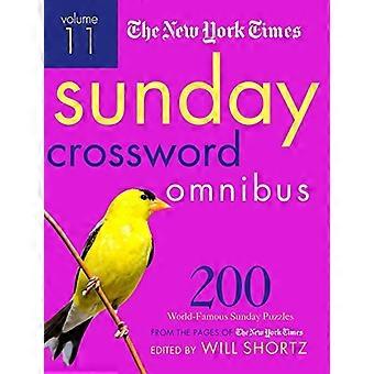 The New York Times Sunday Crossword Omnibus Volume 11: 200 verdensberømte søndagsoppgaver fra sidene i New York Times