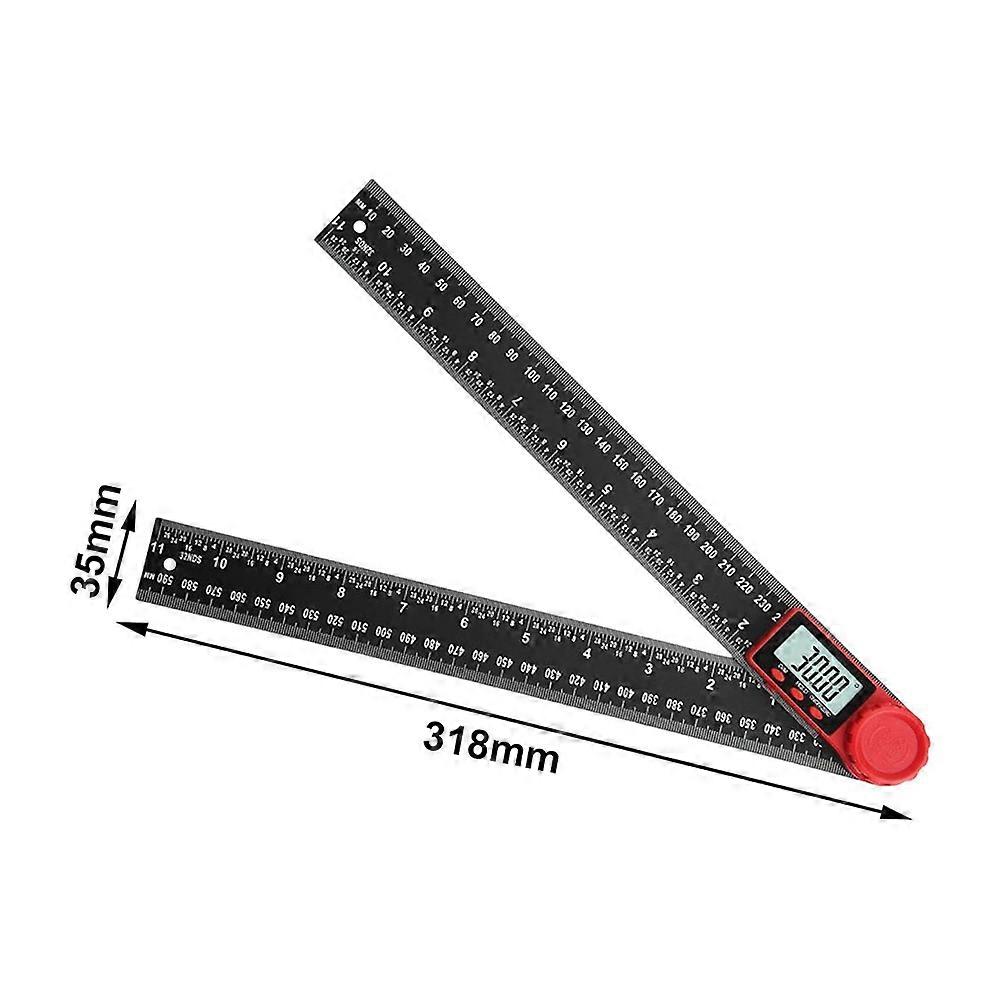 Digital Angle Finder Angle Measuring Tool with Zeroing and Locking Function for Woodworkers Carpenters 300mm