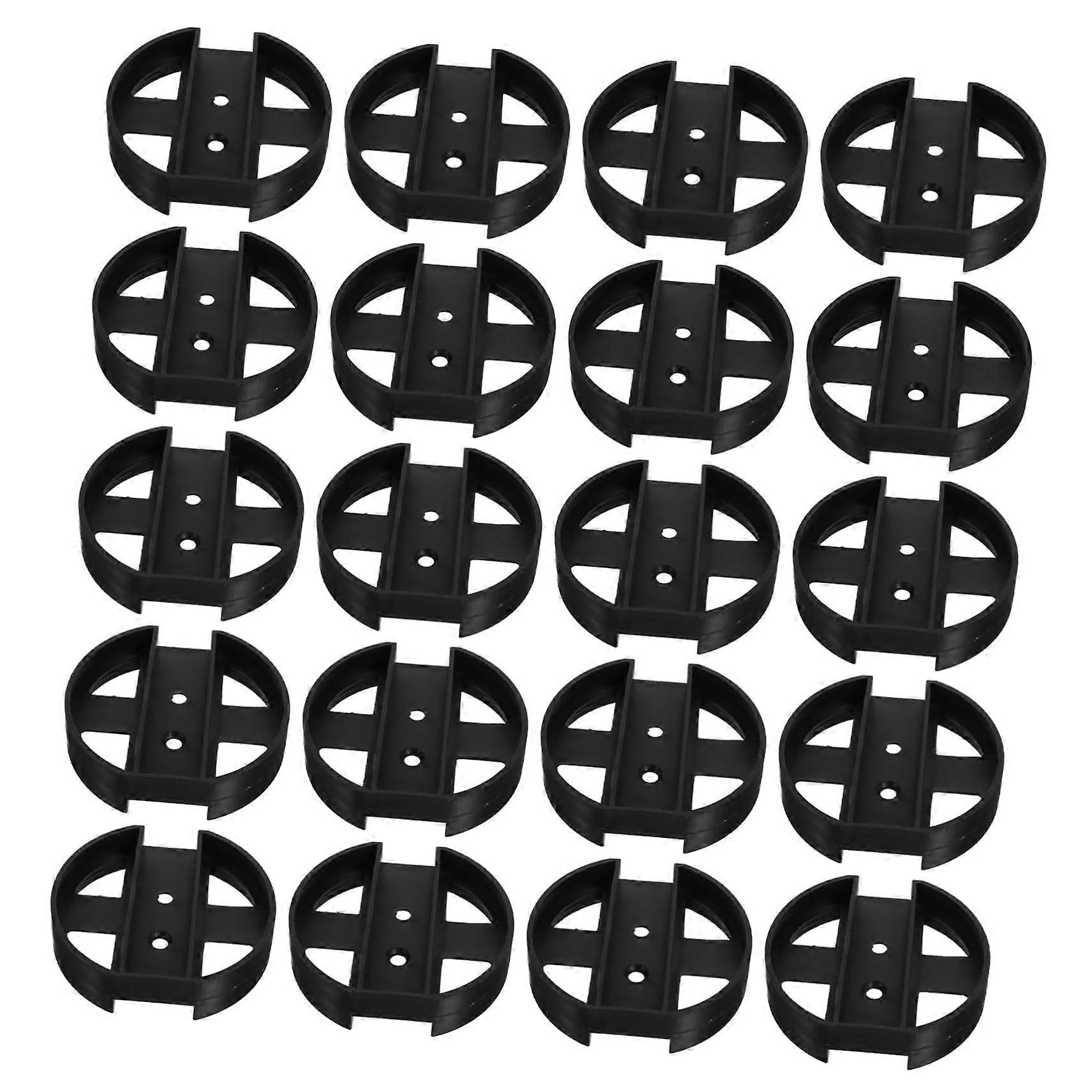 20pcs Movable CPU Holder Stand with Smooth Caster Wheels for Under Desk Computer Tower