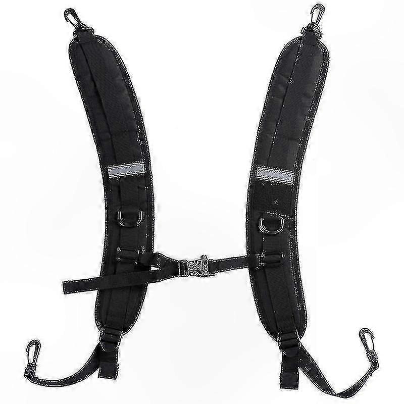 Adjustable Padded Shoulder Straps for Backpack Dry Bag - Black