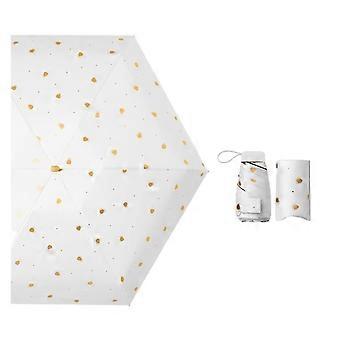 Compact Travel Umbrella for Women, Folding Sun Parasol with WindResistant Frame and NonSlip Handle