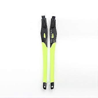 Patillas de repuesto para monturas de gafas Oakley Crosslink OX8027 OX8029 OX8030 OX8031 (patas negras, cubiertas de patillas verdes - 1 par)