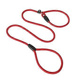 Laisse coulissante pour chien - Laisse violette de 1,8 m (6 pi) pour animaux de compagnie, idéale pour l'entraînement et l'utilisation. Imperméable et résistante, elle convient aux chiens de petite, moyenne et grande taille.